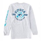 Save 40% Costa Del Mar Aquatica Long Sleeve T-shirt- Pick Size/Color-Free Ship