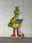 Big Bird Sesame Street Live Vintage Felt Pennant 1980 Muppets Inc Wall Hanging