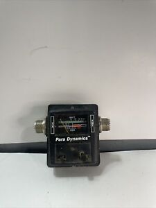 Para Dynamics Power Meter Model PDC9 In-Line Mobile Compact Small Ham Radio SWR