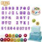 New Listing40Pcs Alphabet Number Cake Biscuit Baking Mould DIY Cake Decorating Tools