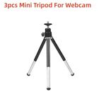 3PCS Mini Desktop Tripod Holder Webcam Tripod Table Stand for Smartphone US A