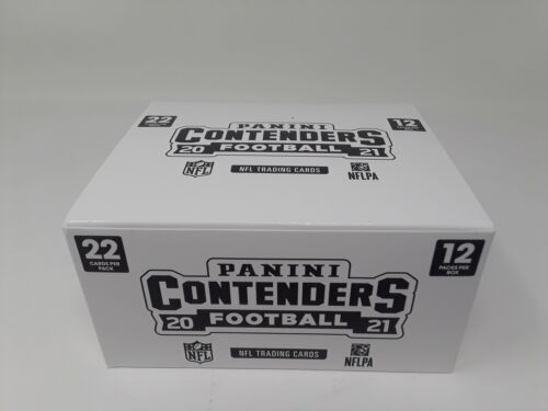 2021 Contenders Football NFL Cello Fat Pack Box 12 Packs