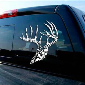Whitetail Deer Timber Skull Sticker Archery Hunting Decal for Mathews Hoyt PSE