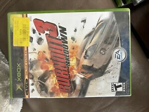 Burnout 3: Takedown (Microsoft Xbox, 2004) Complete With Manual Tested