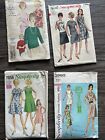 Vintage 1960s Simplicity and Vogue Women’s Sewing Pattern Lot