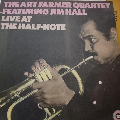 Art Farmer Quartet Featuring Jim Hall -Live At The Half Note- Vinyl Record promo