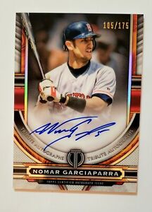 New Listing2023 Topps Tribute, Nomar Garciaparra, Auto /175, Red Sox