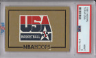 1991 Hoops Team USA Basketball Gold PSA 9