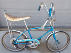 November 1966 Original Chicago Schwinn Stingray 5 Speed Stickshift Blue Bike