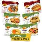 Kosher MRE Meat Meals Ready to Eat 6 Pack Divine Variety - Beef & Chicken Pre...