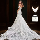 2024 Bride's High Neck Lace Ball Gown Wedding Dress with Train