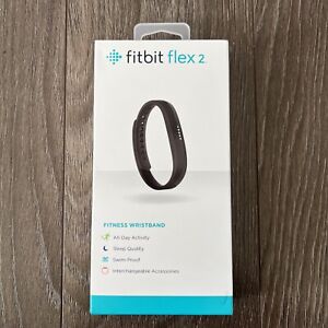 New ListingFitbit Flex 2 Health Activity Sleep Tracker Sports S & L Band Bluetooth Black