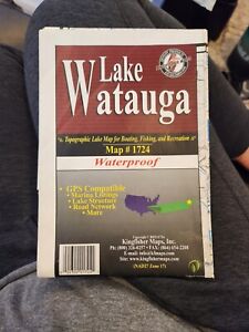 Lake Watauga Waterproof Map