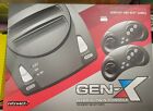 Retro-Bit Gen X Console Sega NES & Genesis 2in1 System W/ 2 Controllers