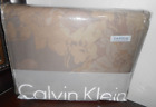 New ListingNew CALVIN KLEIN MAGNOLIA-Shale KING Duvet Cover Shams SHEETS & throw pillow SET