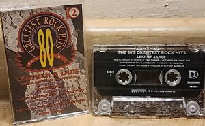 80s Greatest Rock Hits - Various 1997 Vintage Cassette Tape Bangles Joan Jett
