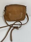 Fossil  Small Tan Leather Crossbody Bag Purse Handbag 9' x 7