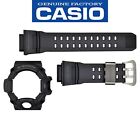 Casio G-Shock GW-9400-1B Watch Band & Black Bezel Top & Bottom Rubber Set