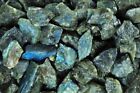 3 lbs Labradorite Rough Stones -Natural Crystal Mineral Rock Specimens Tumbling