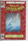 Web Of Spider-Man 90 Marvel Comic Book 1992 Giant 30th Anniversary Holo Sealed