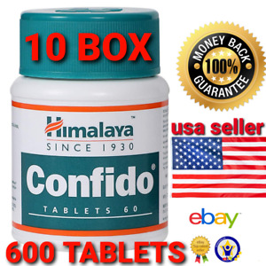 Confido Himalaya OFFICIAL EXP.2026 USA 10 Pack 600 Tablets ORGANIC MEN'S HEALTH
