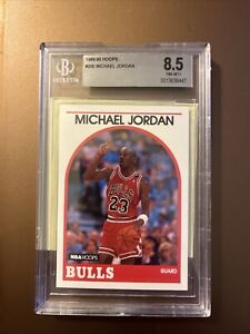 1989 Hoops Michael Jordan # 200 BGS 8.5 - Near Mint
