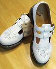 Dr Martens Doc Martens 8065 SMOOTH White LEATHER MARY JANE SHOES US 9 new No box