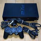 Sony PlayStation2 PS2 black SCPH-30000 Console controller Cable Working NTSC-J