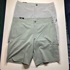 LOT OF 2 O’Neill Men’s Hyperdry Light Weight Crossover Stretch Shorts Size 38
