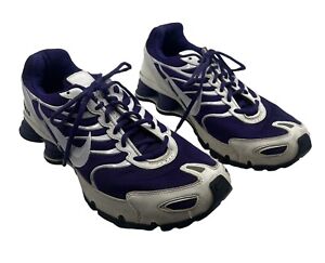 Nike Shox Turbo 6 ID By You Purple White Running Shoes 326840-994 Mens Size 10.5