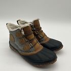 Sorel Out 'N About III Womens Size 6 Waterproof Winter Boots Brown