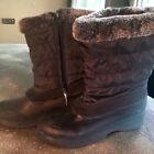 Womens winter boots with fur inside. NWOT