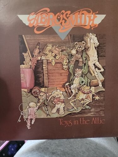 AEROSMITH - Toys in the Attic LP - Original 1975 Columbia Vinyl
