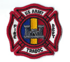 US Army TRADOC Fort Eustis VA Virginia Fire Dept. patch - NEW!