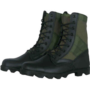1960's Replica Vietnam Jungle Boots - Olive Drab (Brand New & Many Sizes!)