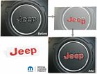 JEEP Steering Wheel Lettering Overlay Decal fits 2020-2024 Jeep Gladiator