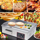 3000W Commercial Electric Griddle Flat Top Grill Hot Plate BBQ Countertop 22