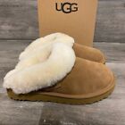 UGG Slippers Women's Cluggette Fur Lined In Chestnut NEW In Box