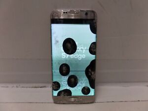 Samsung Galaxy S7 Edge SM-G935T - 32GB - Gold (T-Mobile) CRACKED SCREEN
