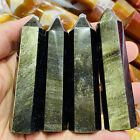 80g Natural Gold Obsidian Quartz Crystal Obelisk Wand Tower Healing Reiki 1pc