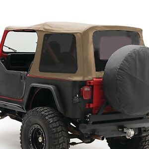 Smittybilt 9870217 Replacement Soft Top for 1987-1995 Jeep Wrangler YJ (For: Jeep Wrangler)