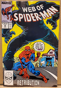 Web of Spider-Man 39 Aunt May Fabian Nicieza Tom Morgan 1988 Marvel Comics