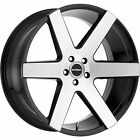 New ListingStrada S60 Coda 22x9.5 5x120 25 Black Machine Wheels(4) 72.6 22