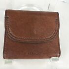 Fossil Wallet Brown Distressed Leather LONG LIVE VINTAGE 1954