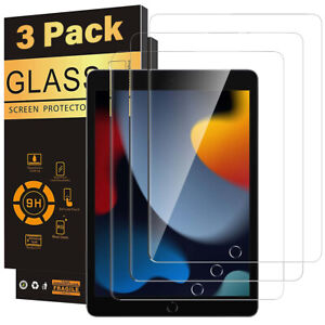 3 Pack For Apple iPad 9.7/10.2/10.9/11 inch HD Tempered Glass Screen Protector