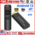 US Android Smart TV Box 4K HD 5G Dual WIFI Quad Core Stream Player 2024 Upgraded