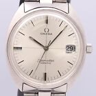 Omega Hand-wound 166.026 Seamaster Cosmic Date Silver Dial Men's Wristwatch .