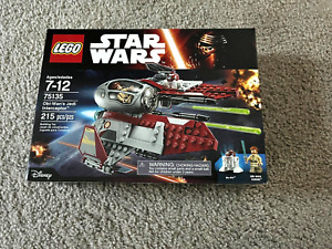 LEGO 75135 STAR WARS OBI-WAN'S JEDI INTERCEPTOR NEW IN BOX SHIPS PRIORITY