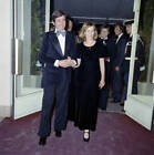 Claude Jade and her husband Bernard Coste at the Cannes Film Festi- Old Photo 1