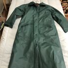 Outbrook Green Coat Women's S Flannel Lined Heavy P V C Coat